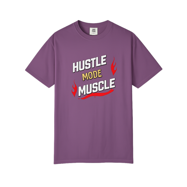 Hustle Mode Muscle T-Shirt | Motivational Gym Tee
