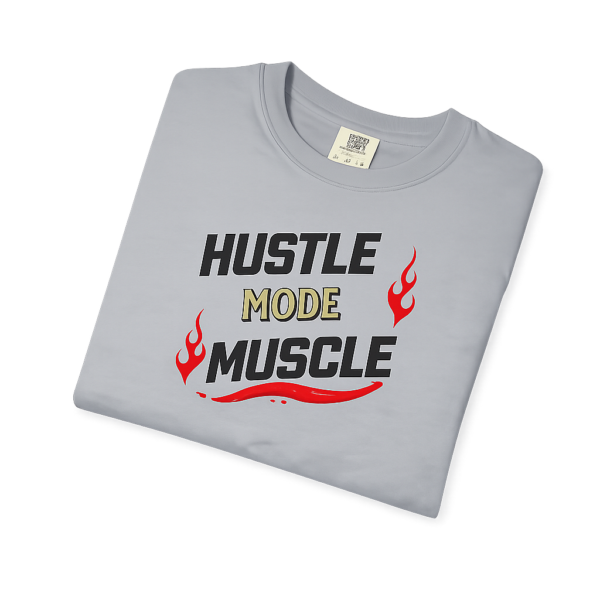 Hustle Mode Muscle T-Shirt | Motivational Gym Tee