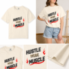 Hustle Mode Muscle T-Shirt | Motivational Gym Tee
