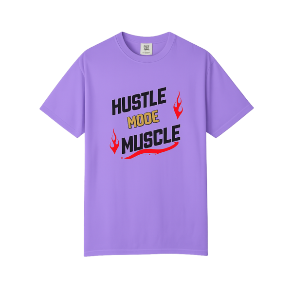 Hustle Mode Muscle T-Shirt | Motivational Gym Tee