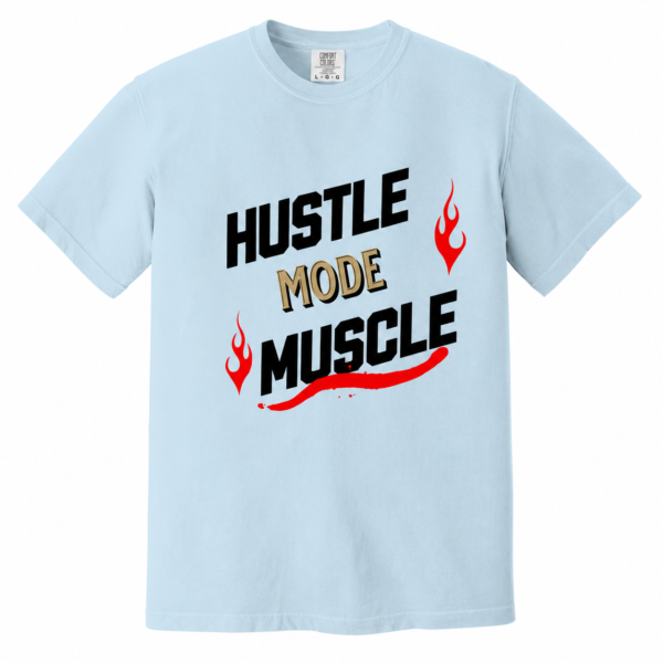 Hustle Mode Muscle T-Shirt | Motivational Gym Tee