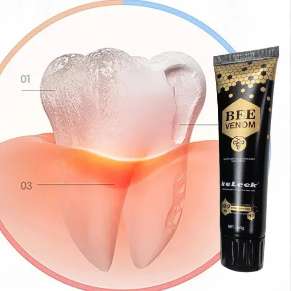 Bee Venom Toothpaste (3 Pack) – Deep Clean, Gum Care & Fresh Breath