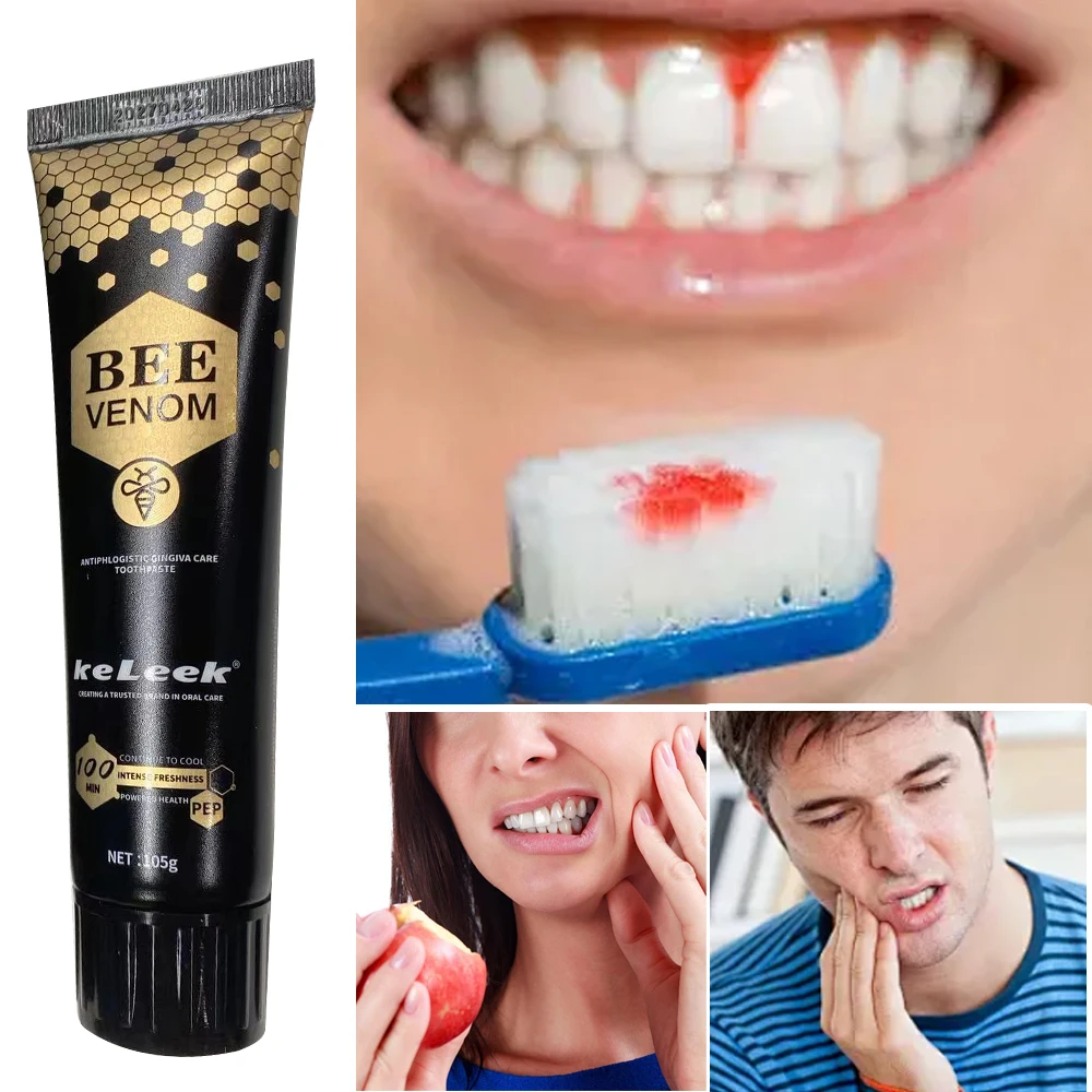 Bee Venom Toothpaste (3 Pack) – Deep Clean, Gum Care & Fresh Breath