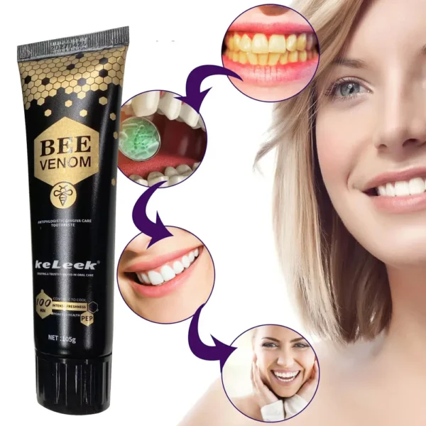 Bee Venom Toothpaste (3 Pack) – Deep Clean, Gum Care & Fresh Breath