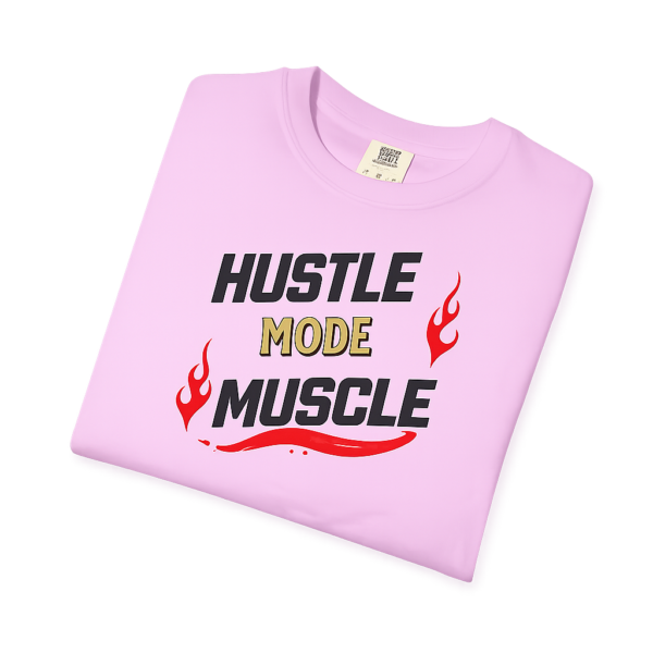 Hustle Mode Muscle T-Shirt | Motivational Gym Tee