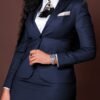 76e01536-5709-487a-8ec0-176c7a2e8337 Elegant Women’s Skirt Suit Set – Blazer & Bow Tie