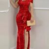 7c3cffde-ef09-46d9-8fcf-915431bffe90 New Elegant Off-Shoulder Party Dress for Women