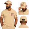 Daddy I Love You Embroidered Polo Shirt