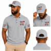 Daddy I Love You Embroidered Polo Shirt