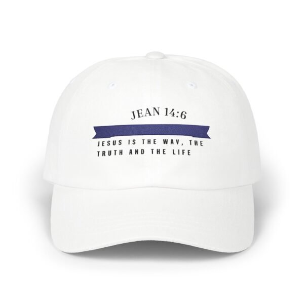 John 14:6 Scripture Ribbon Dad Cap | Jesus is The Way, Truth and Life
