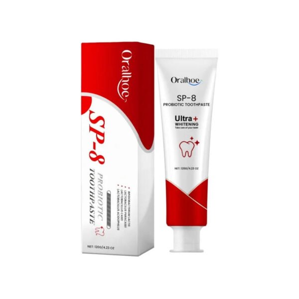 S23ab6f75107443a2844f537e357d9ab0T Probiotic Toothpaste SP-8 Whitening Tooth Remove Plaque Stains Teeth Whitener Oral Hygiene Clean Fresh Breath Denta 120g New