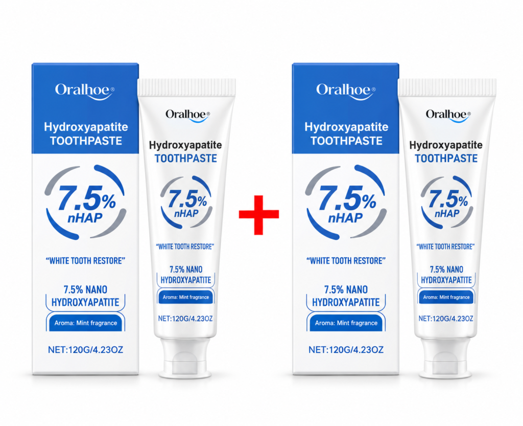 Oralhoe 7.5% Nano Hydroxyapatite Toothpaste – Mint, 120g